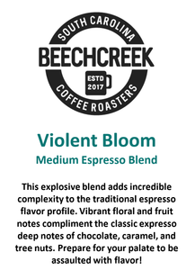 Violent Bloom, Medium Roast Espresso